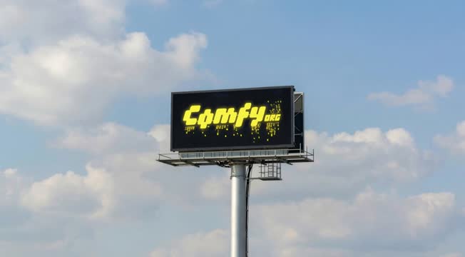 LED Billboard Message