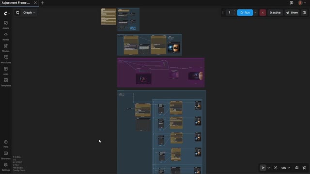Adjustment Frame Workflow