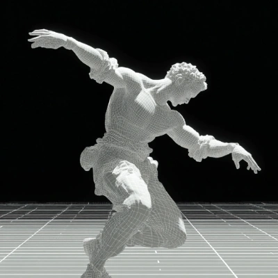 Pixel Sort Glitch Effect Image Transformation - After