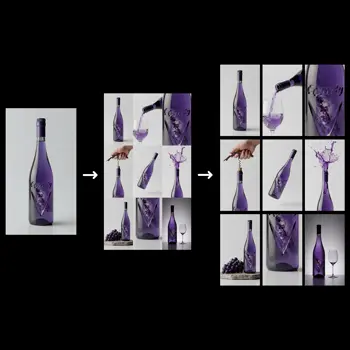 3x3 Grid For Product Ads