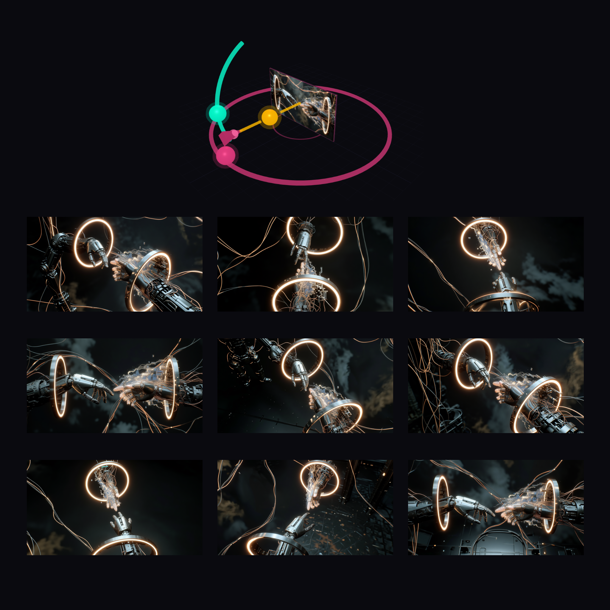 Generate Multiple Angles with 3D Camera Node