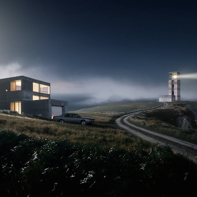 Topaz: Landscape Upscaling with Topaz Reimagine - After