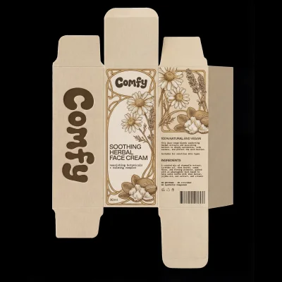 Generate Brand Packaging from Dieline - Before