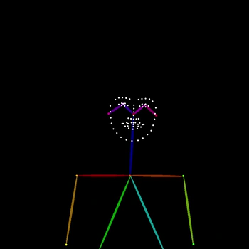 Video to Pose Map - OpenPose - After