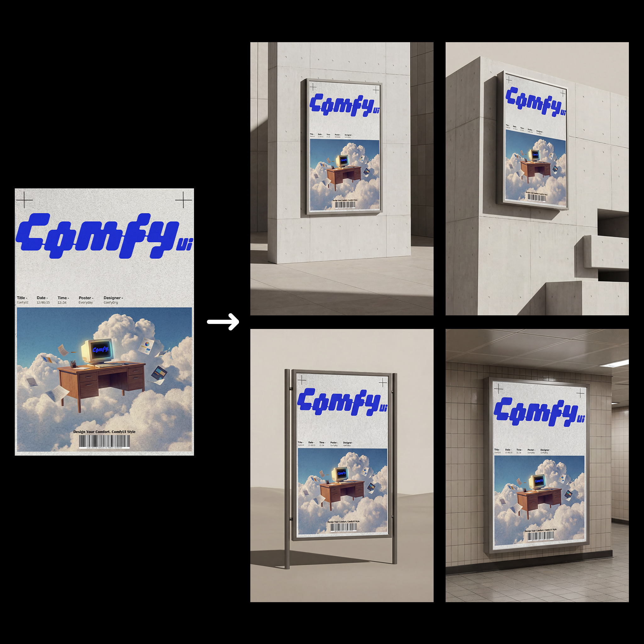 Poster Scene Mockups