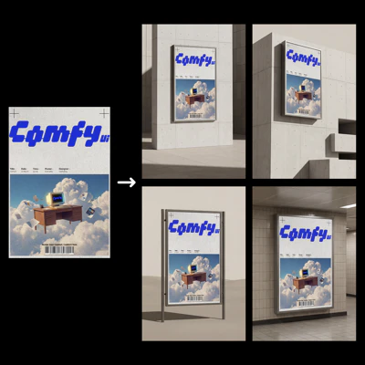 Poster Scene Mockups