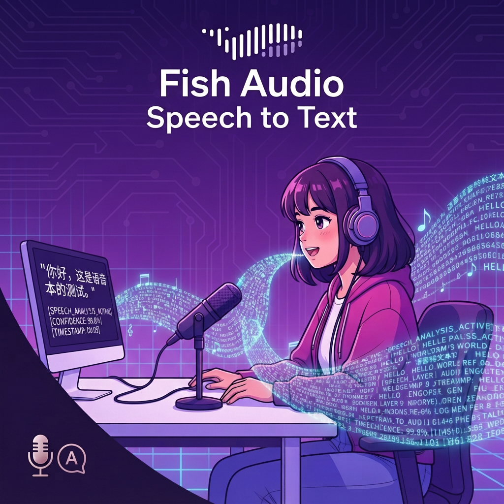 Fish Audio: Speech to Text