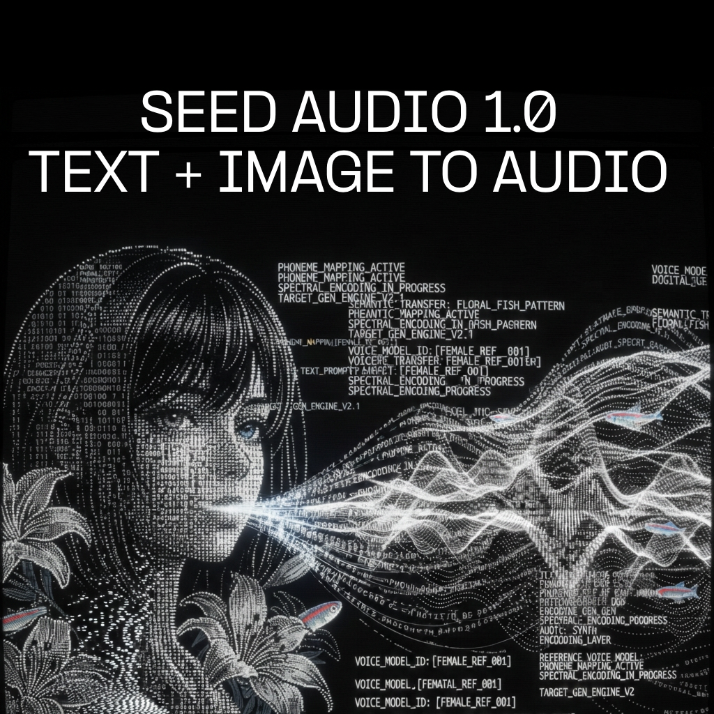 Seed Audio 1.0: Text + Image to Audio