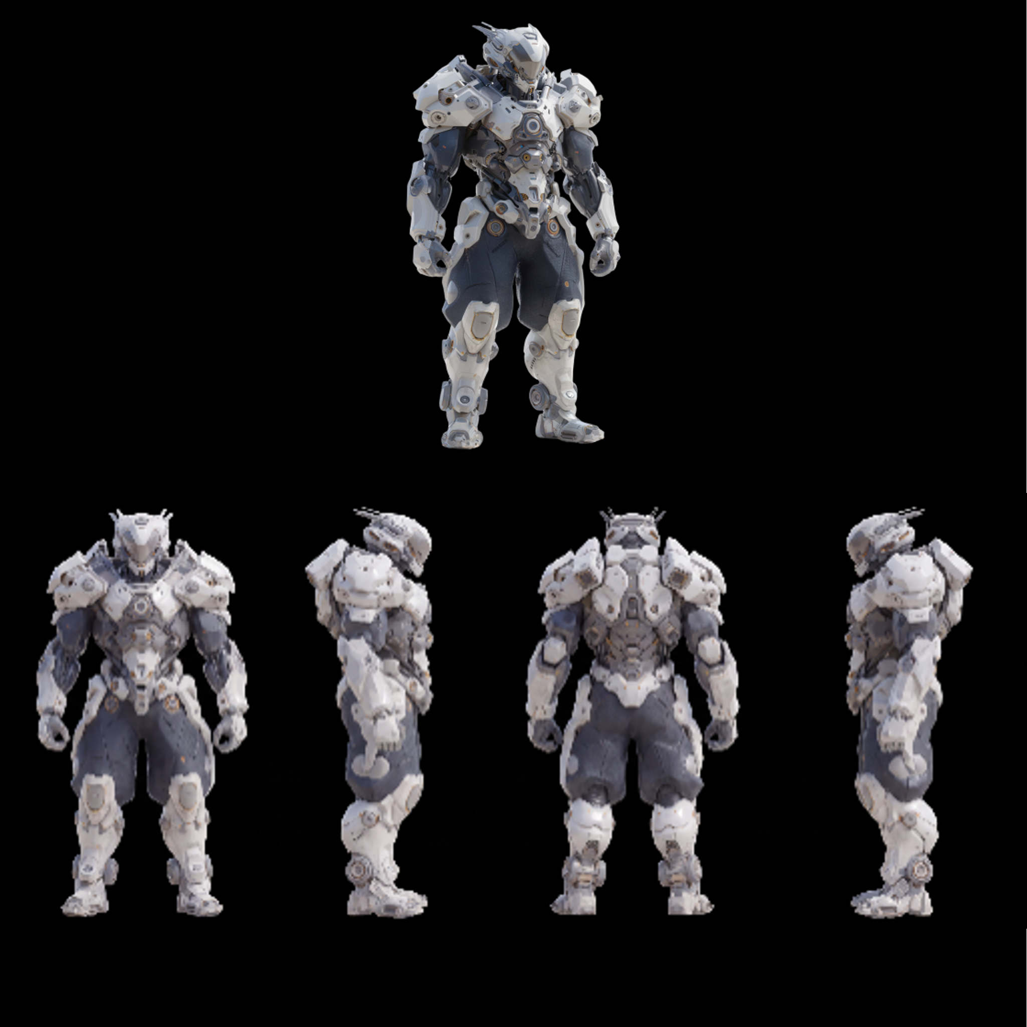 Character Turnaround Sheet Generator